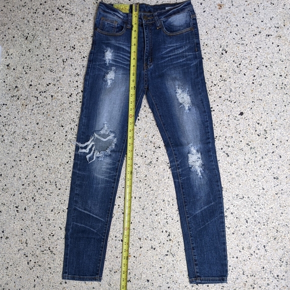 Machine Ript High Rise Jeans - Picture 11 of 11